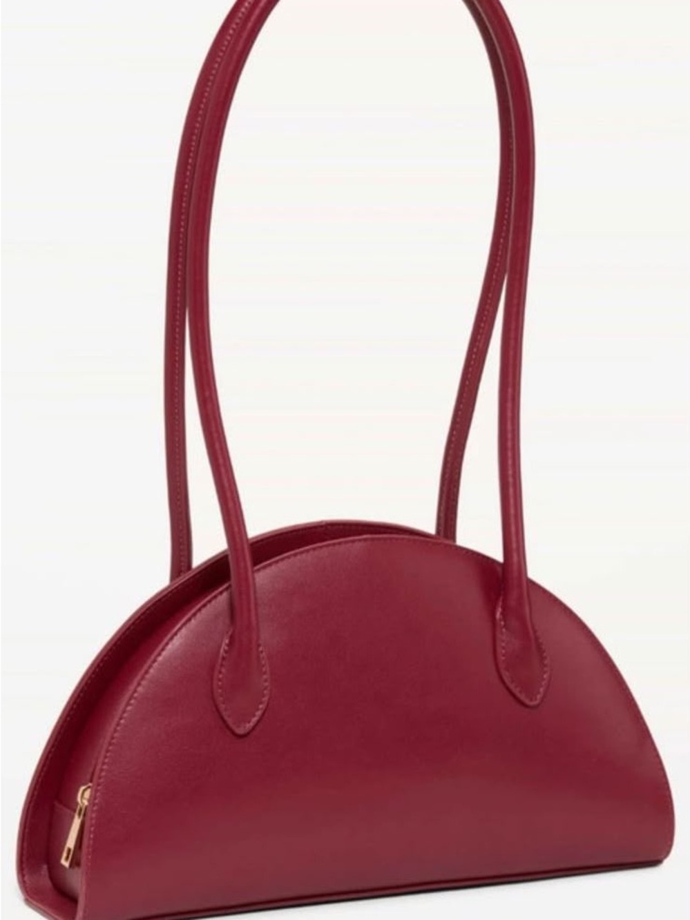 Old Navy Burgundy Crescent Shoulder Bag